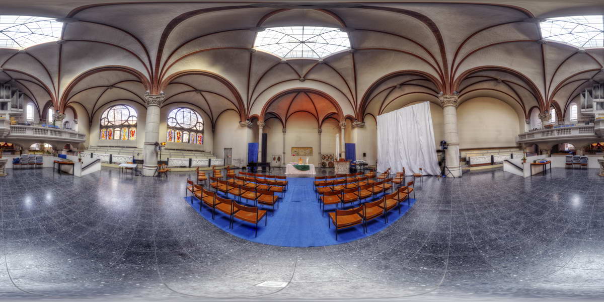 Ev. Marth-Kirche Innenraum